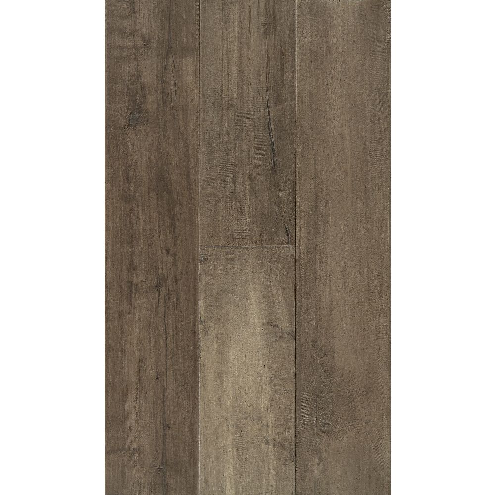 Power Dekor Driftwood Maple 6 1 2 Inch W Engineered Hardwood Flooring 38 79 Sq Ft Cas The Home Depot Canada Engineered Hardwood Flooring, Rubber Wood Flooring Home Depot