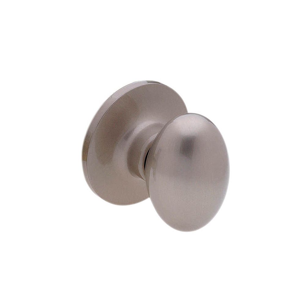 Taymor Coventry Oval Knob Dummy, Satin Nickel The Home Depot Canada