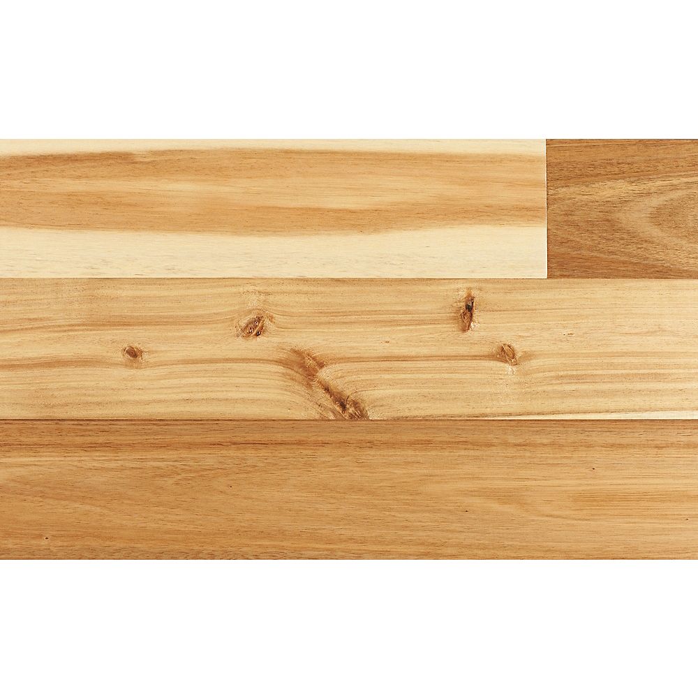 Dekor Natural Acacia 4 3 Inch W Click Engineered Hardwood Flooring 24 8 Sq Ft The Home Depot Canada Dekor Natural Acacia 4 3 Inch W