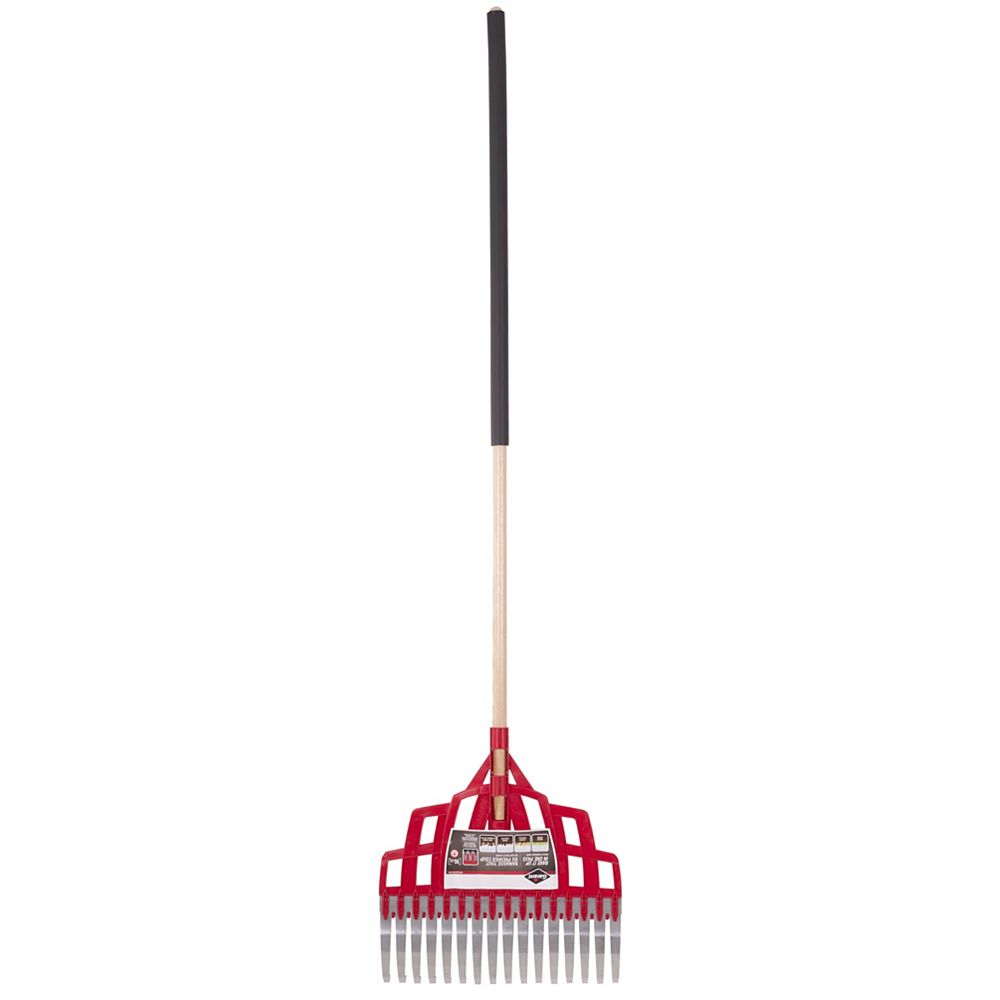 Garant 16Tine Multipurpose Lawn Rake with Comfort Grip The Home