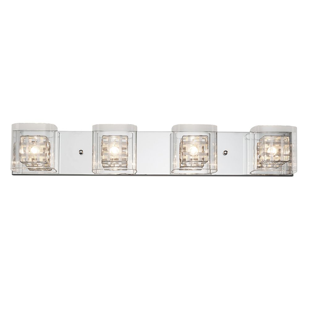 Artika Metropolitain 4Light Vanity LED Light The Home Depot Canada