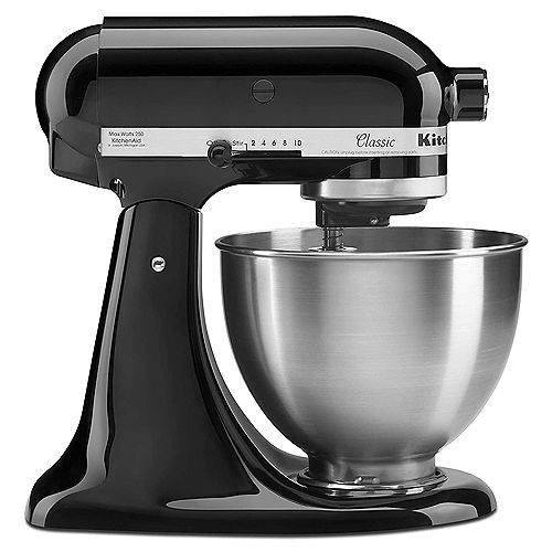 Classic 4.5-Quart Tilt-Head Stand Mixer in Stainless Steel