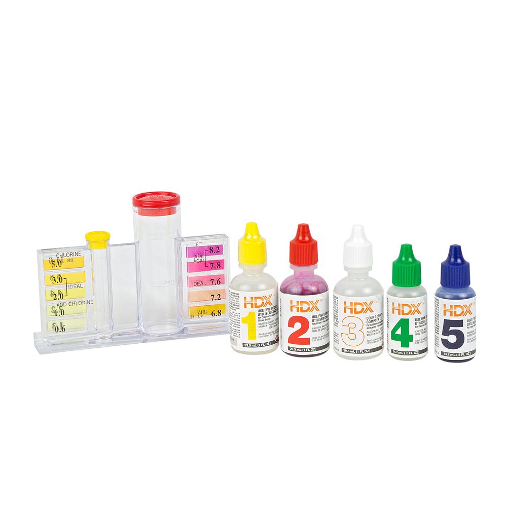 Hdx Hdx 5 Way Test Kit The Home Depot Canada