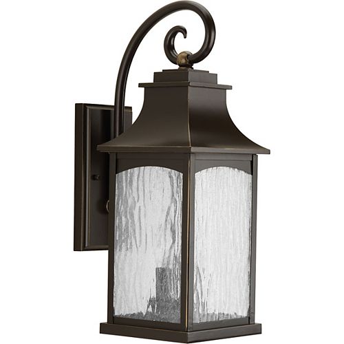 progress lighting black 2 light wall lantern