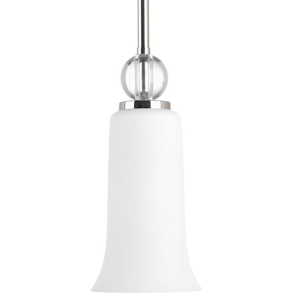 progress lighting elina collection 1 light polished nickel progress lighting elina