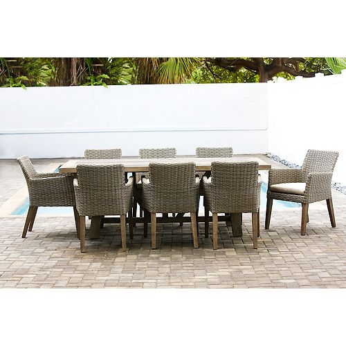 Wicker Rattan Dining Sets Patio The Home Depot Canada - Rattan Patio Dining Set Canada Wicker Rattan Dining Sets Patio The Home Depot Canada - Rattan Patio Dining Set Canada
