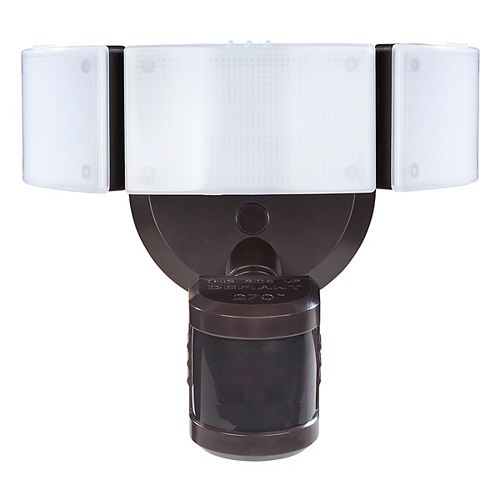 270 Degree Bronze Motion Outdoor Integrated LED Security Light