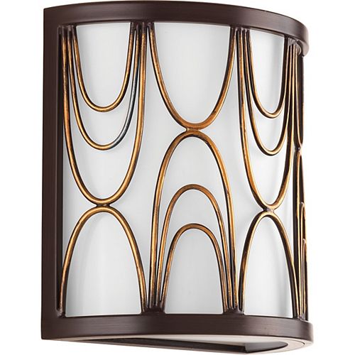 Progress Lighting Cirrine Collection 1-light Antique Bronze Wall Sconce