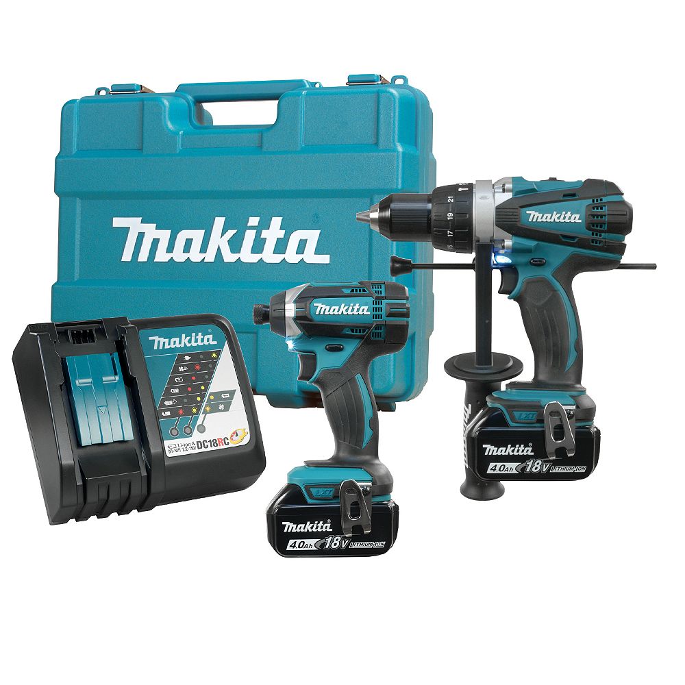 MAKITA 18V 2Piece LXT Cordless Combo Kit The Home Depot Canada