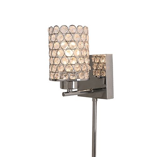 Home Decorators Collection Chrome Sconces Wall Lights The Depot Canada - Home Depot Canada Plug In Wall Sconce Home Decorators Collection Chrome Sconces Wall Lights The Depot Canada - Home Depot Canada Plug In Wall Sconce