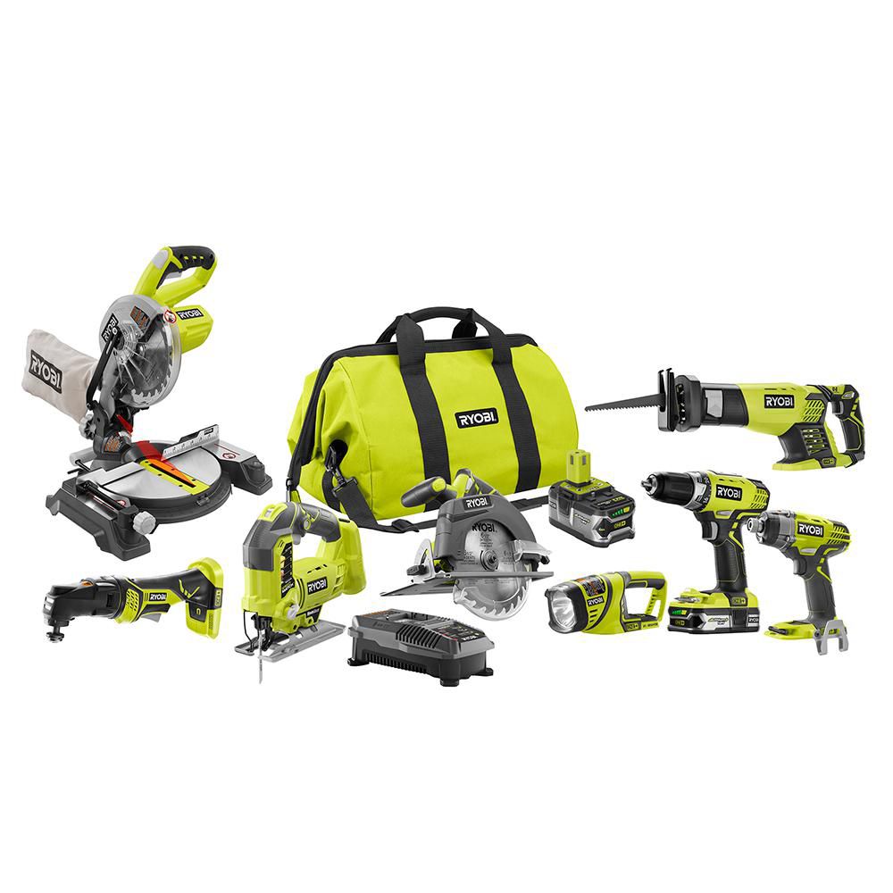 Райоби. Ryobi one+ 6 Tool Combo Kit. Ryobi one+ инструмент. Ryobi Kit 125. Ryobi one+ сумка.