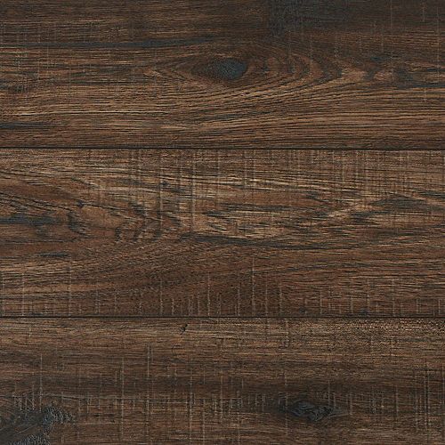 12mm Thick Bisonridge Hickory Laminate Flooring (Sample)