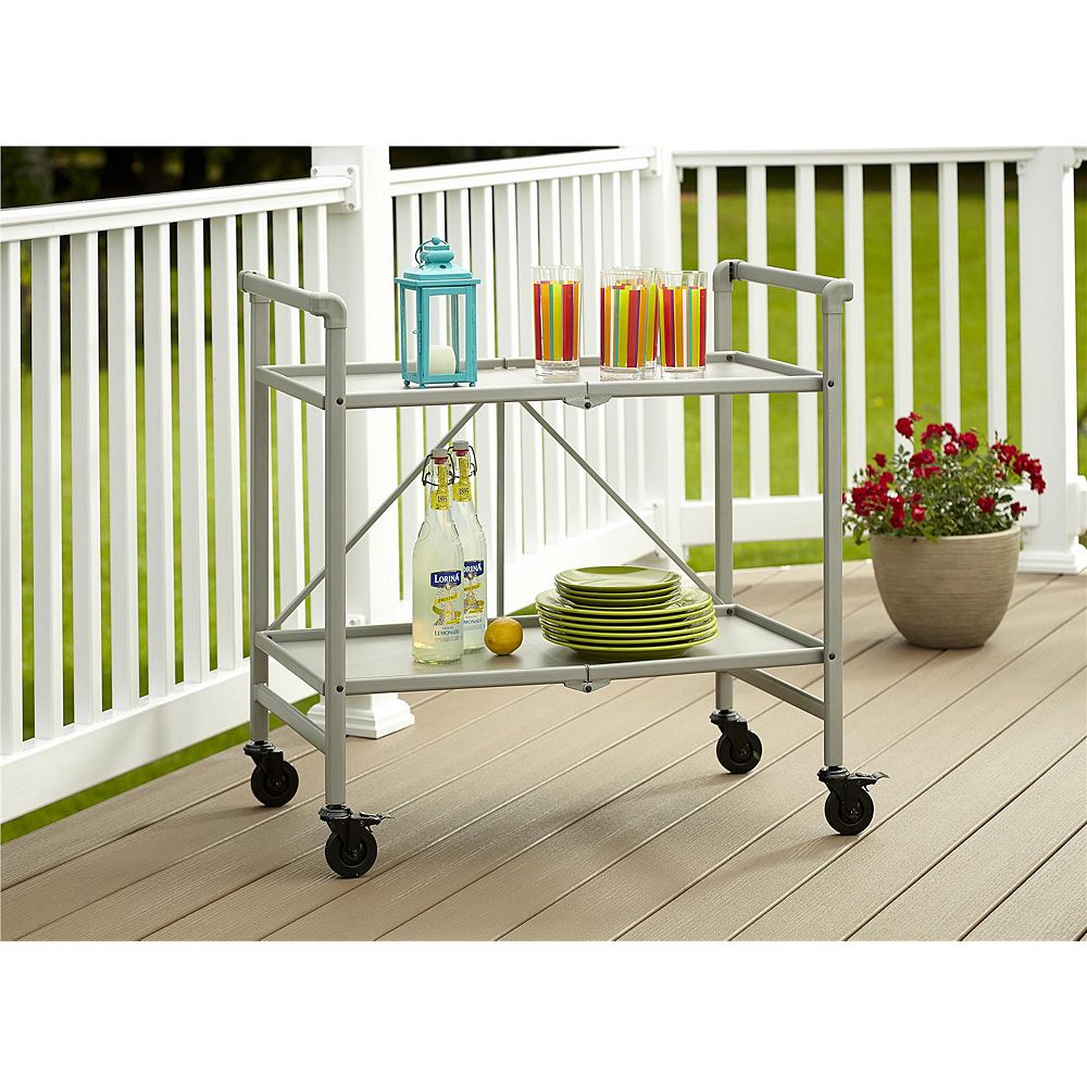 Cosco Indoor / Outdoor Folding Serving Cart | The Home Depot Canada