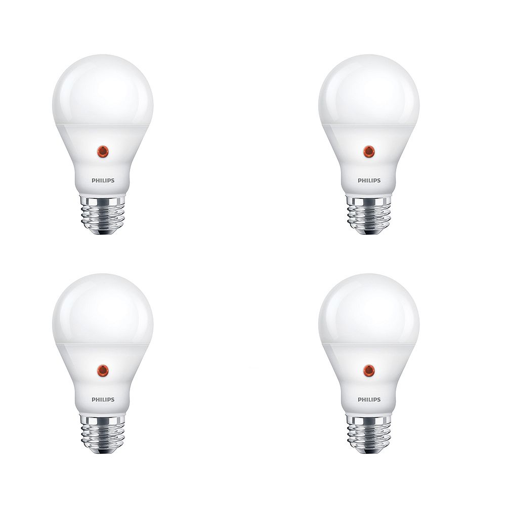 Dawn Soft White A19 Led Light Bulb, Philips Dusk To Dawn Outdoor Light Bulbs