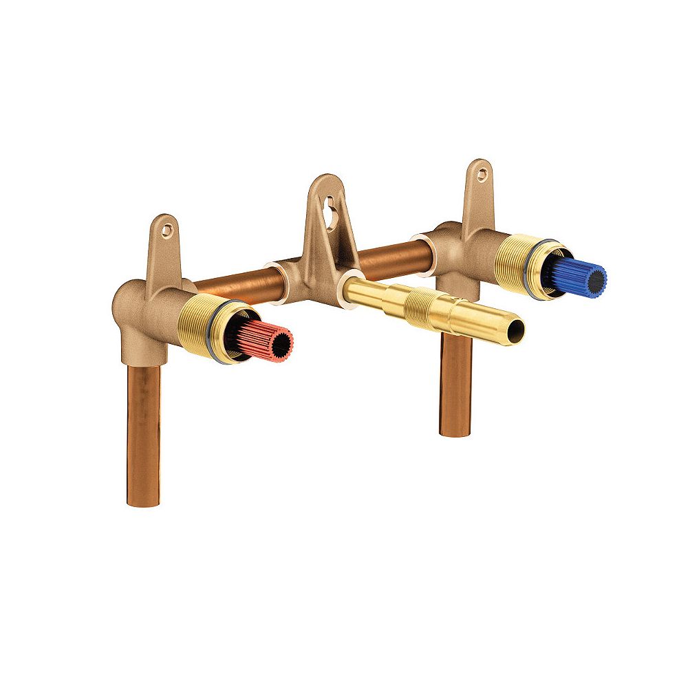 MOEN 2Handle Wallmount Lavatory Faucet Roughin Valve 1/2inch CC