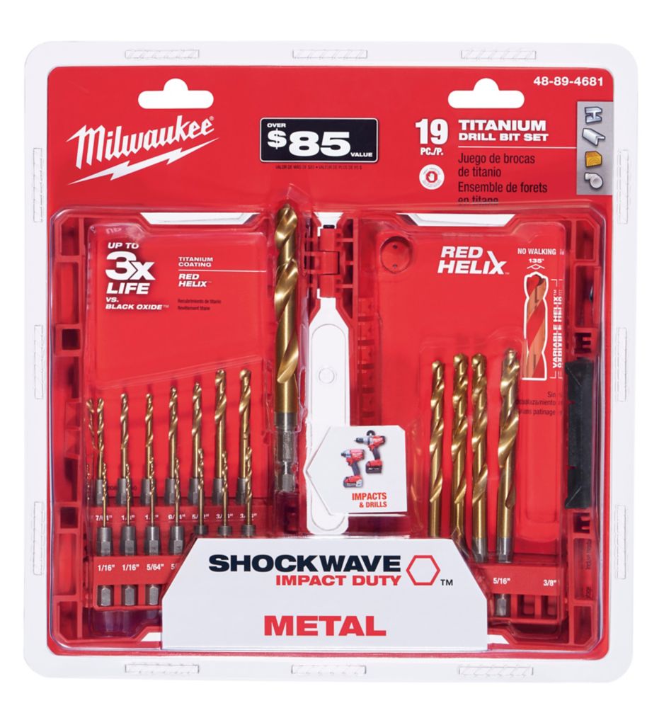 milwaukee drill bits