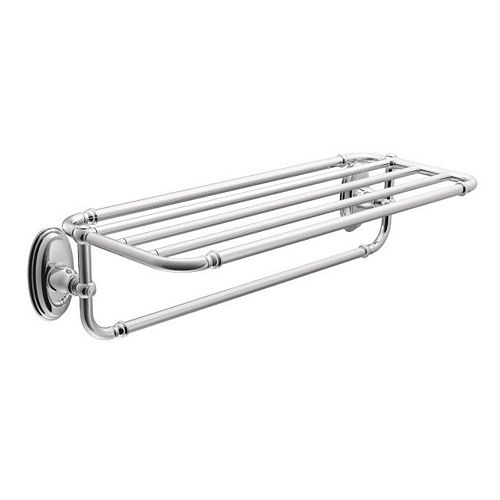 Kingsley Towel Shelf In Chrome