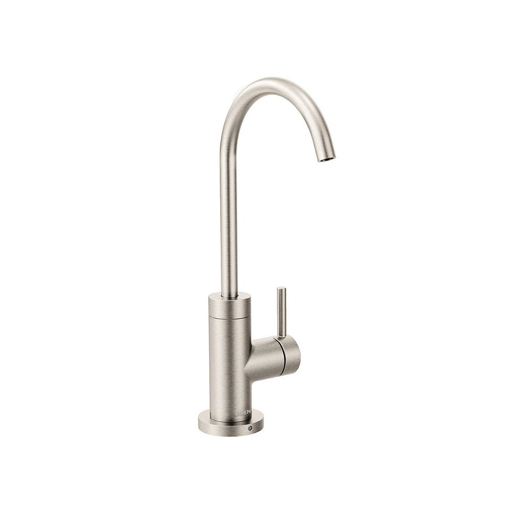 Moen Sip Modern Lever Drinking Fountain Faucet In Spot Resist Stainless The Home Depot Canada
