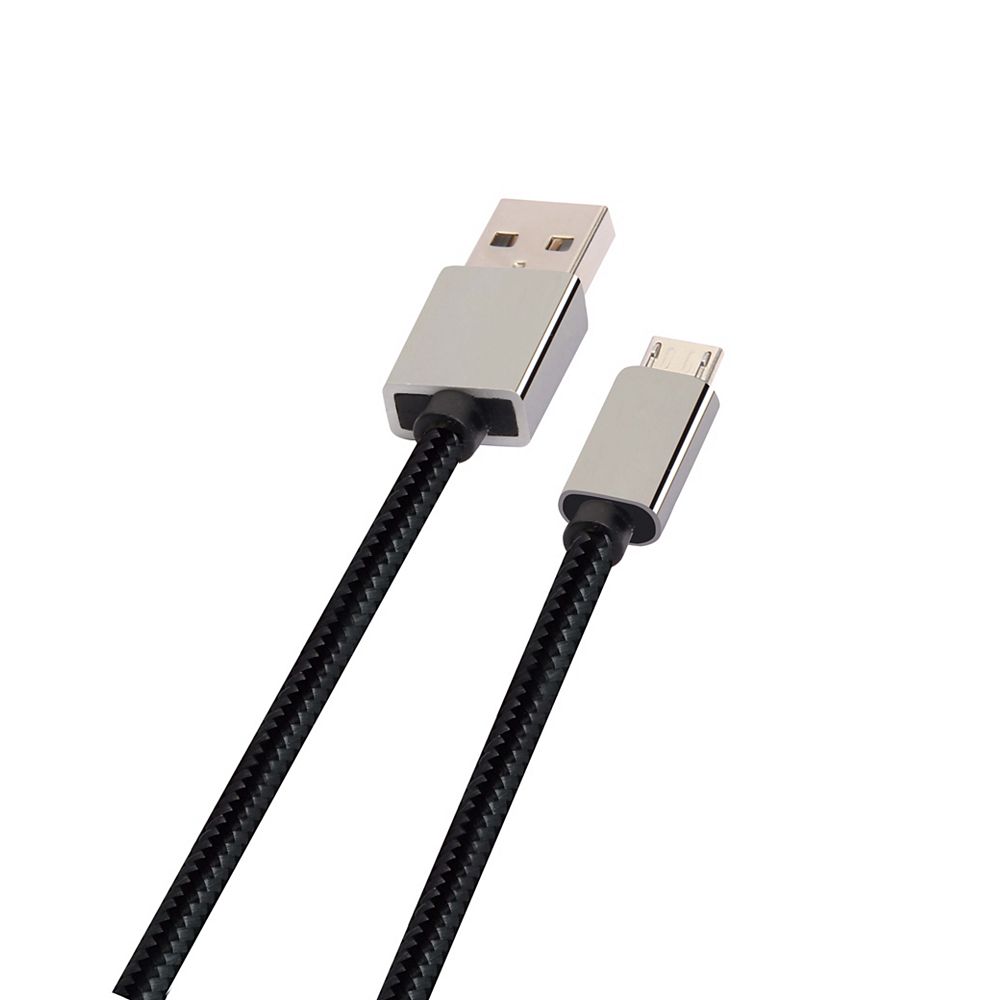 Commercial Electric 6 ft. Pro Micro USB Cable The Home Depot Canada