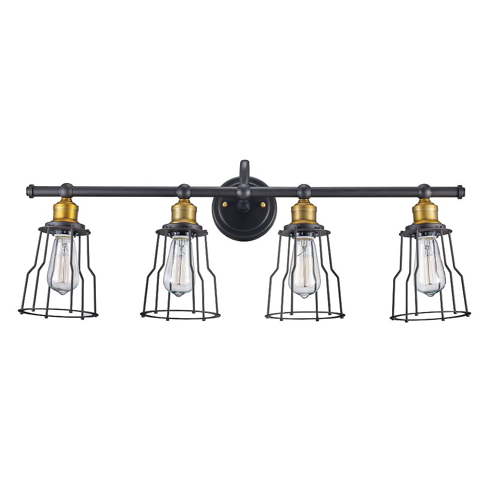 Bel Air Lighting 4Light Oil Rubbed Bronze Vanity Light The Home