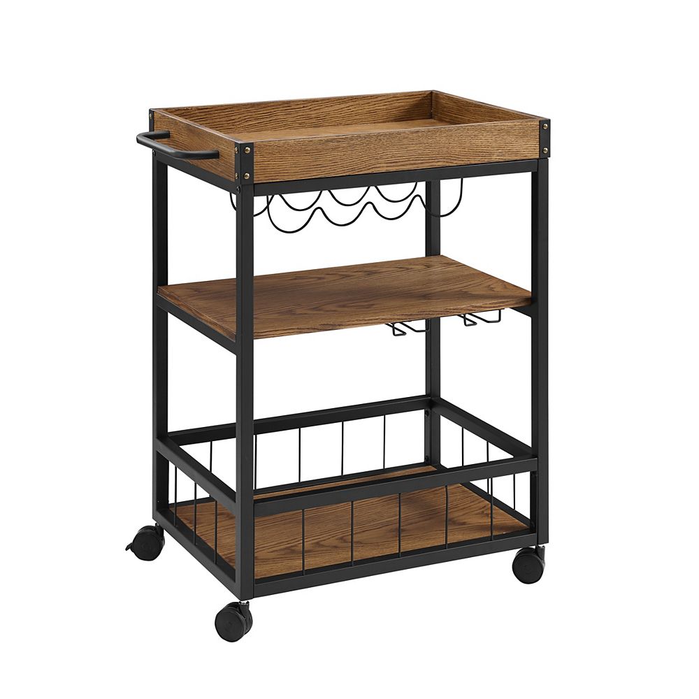 Linon Home Decor Austin Kitchen Cart The Home Depot Canada