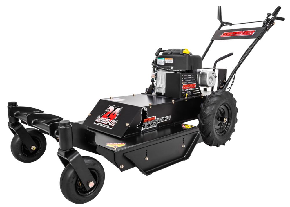 Swisher 24 Inch 11 5 HP Walk Behind Trail Cutter Bush Hog With   P 1001046064 