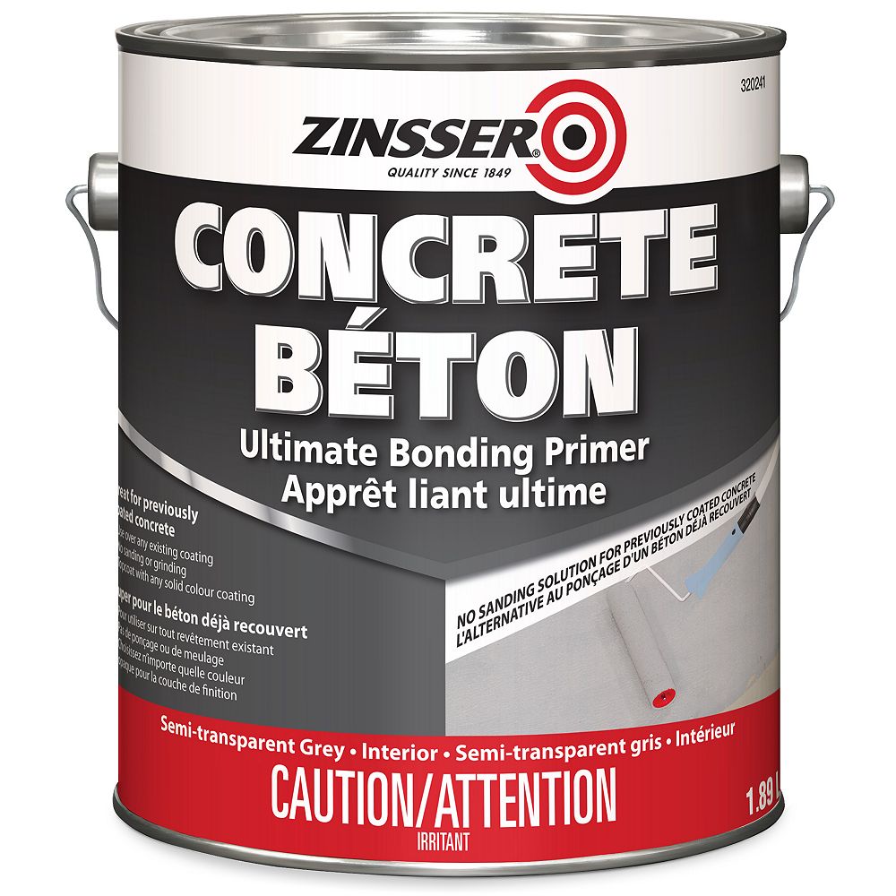Zinsser Ultimate Bonding Primer for Interior in Semi Transparent Grey