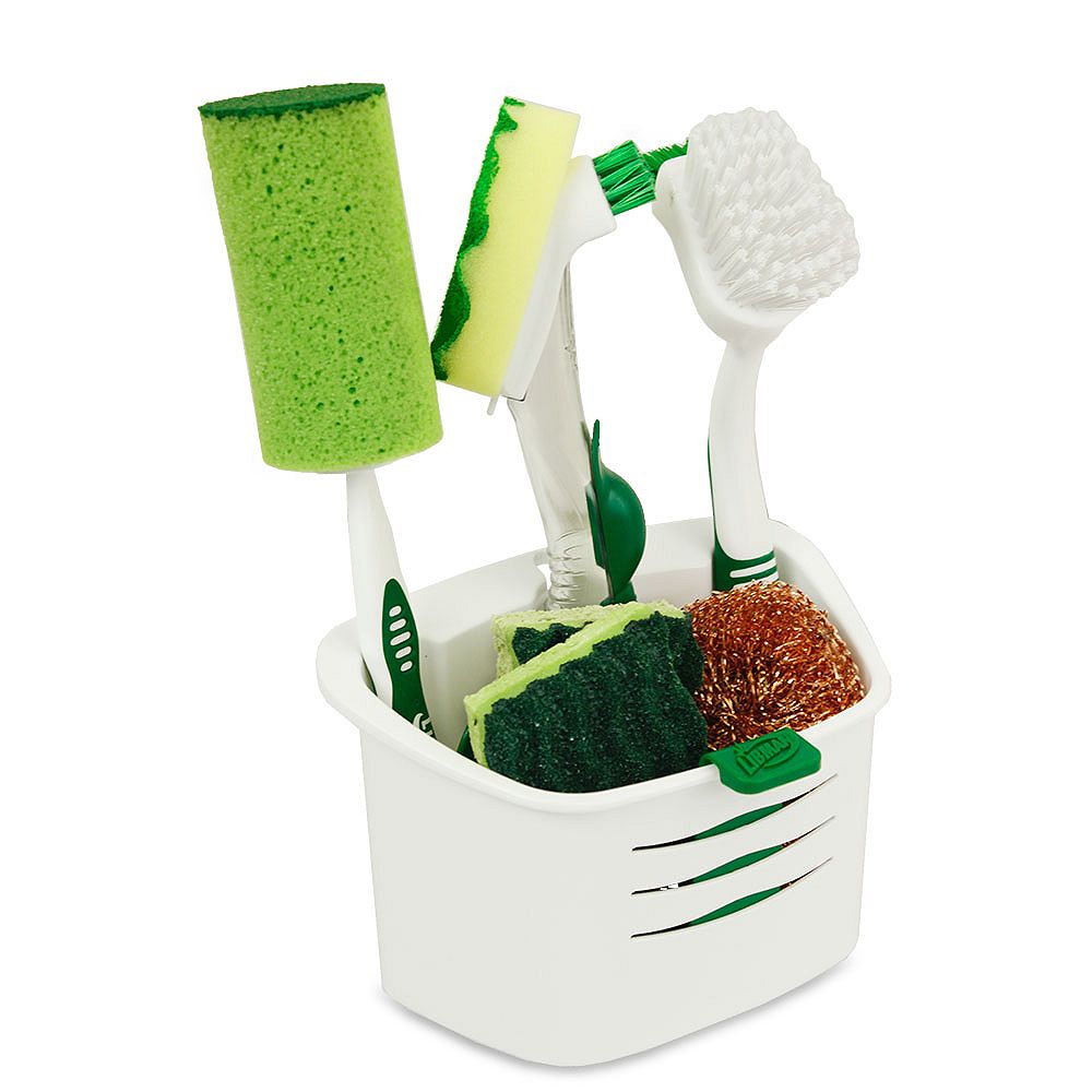 Libman Sink Caddy with bonus scrub sponge inside (2Pack) The Home