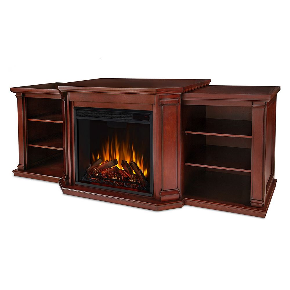 Real Flame Valmont 76inch Media Console Electric Fireplace TV Stand in