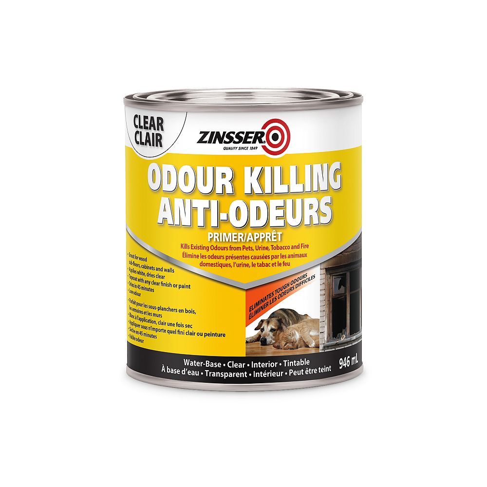 Zinsser Odour Killing Primer 946ml | The Home Depot Canada