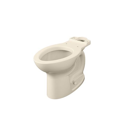 Cadet Pro 1.6 GPF Single Flush Right Height Elongated Toilet Bowl Only in Bone