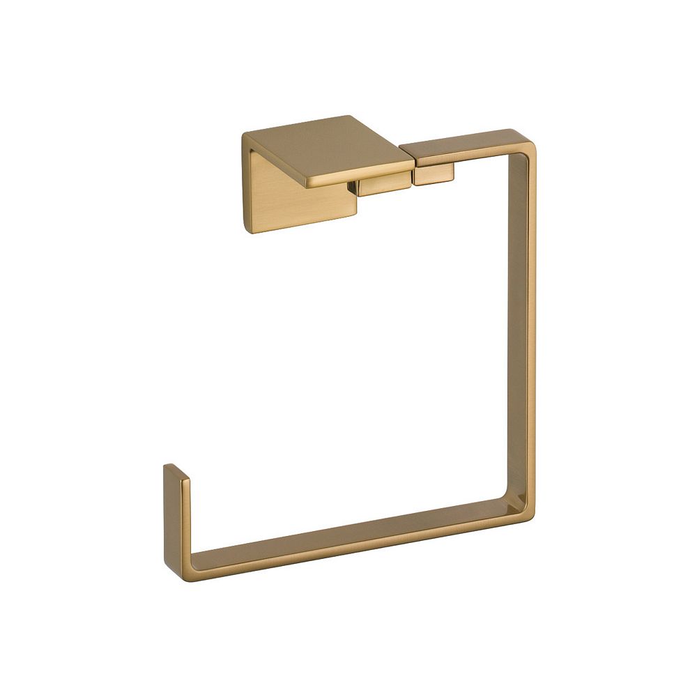 Delta Vero Towel Ring, Champagne Bronze The Home Depot Canada