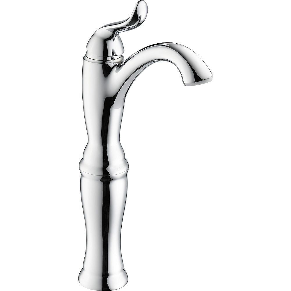 delta linden single hole faucet