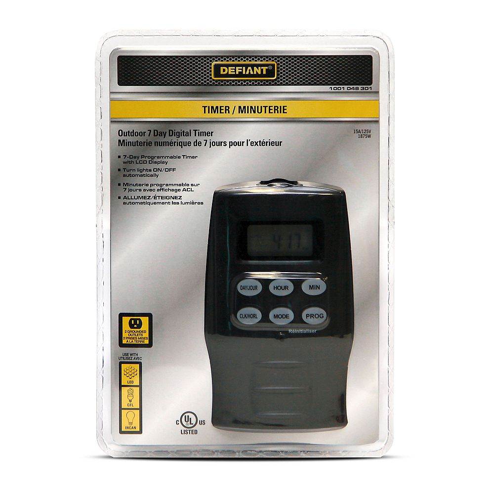 Programmable Outdoor Light Timer - droama