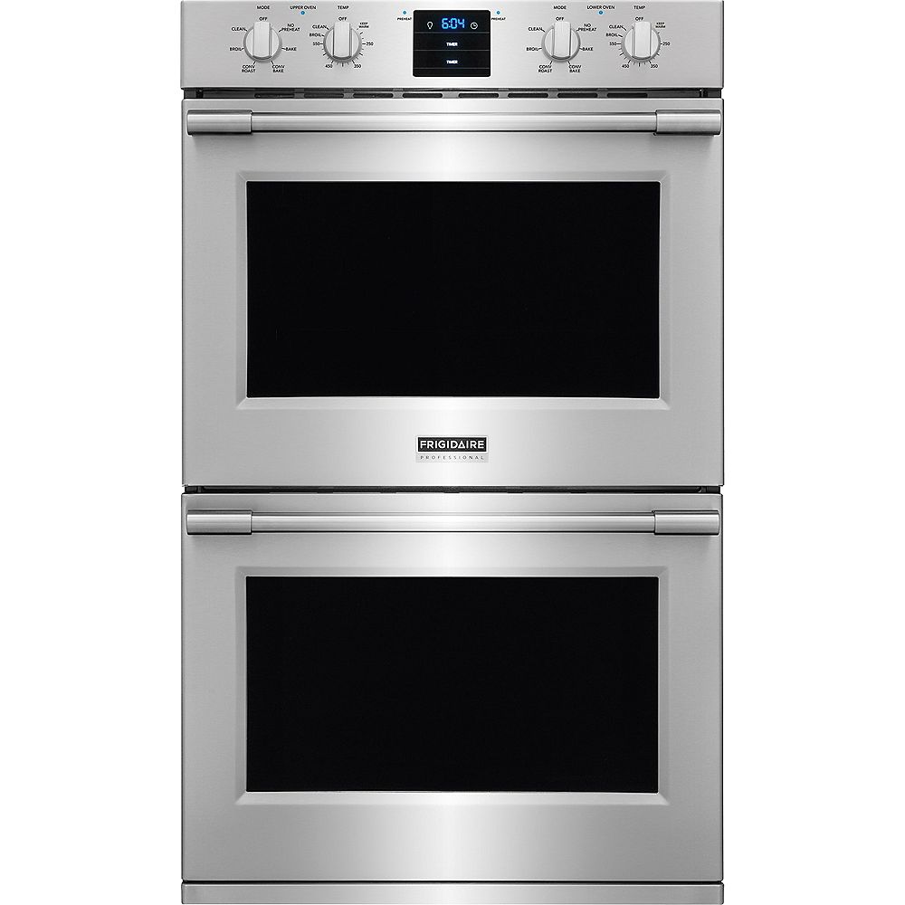 Frigidaire Professional 30 Inch Double Electric Wall Oven Self Cleaning