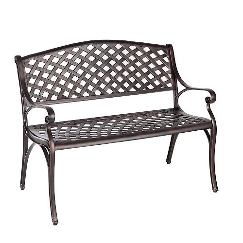 Cast Aluminum Bench