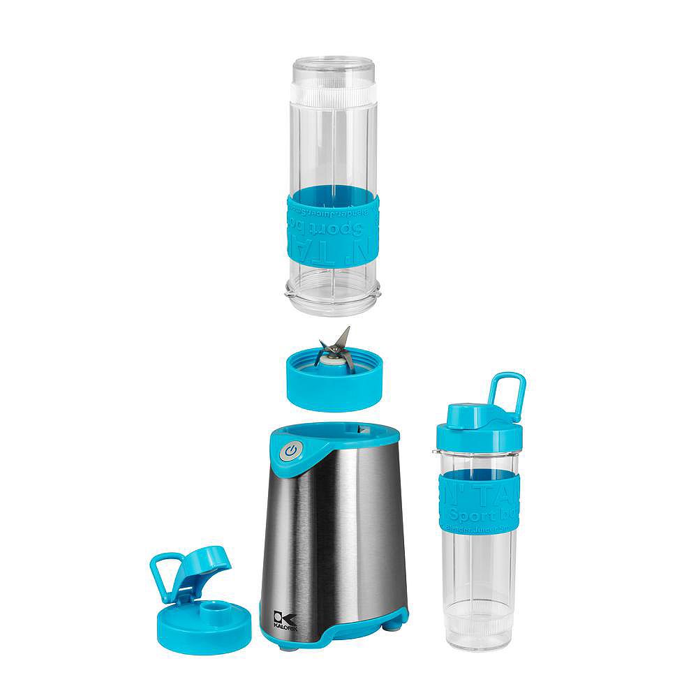 Kalorik Blue and Stainless Steel Personal Blender The Home Depot Canada