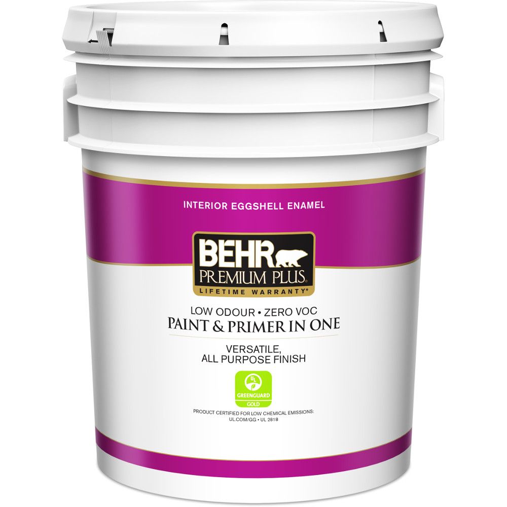 Behr Premium Plus Peinture & Apprêt En Un - Intérieure émail Coquille D ...