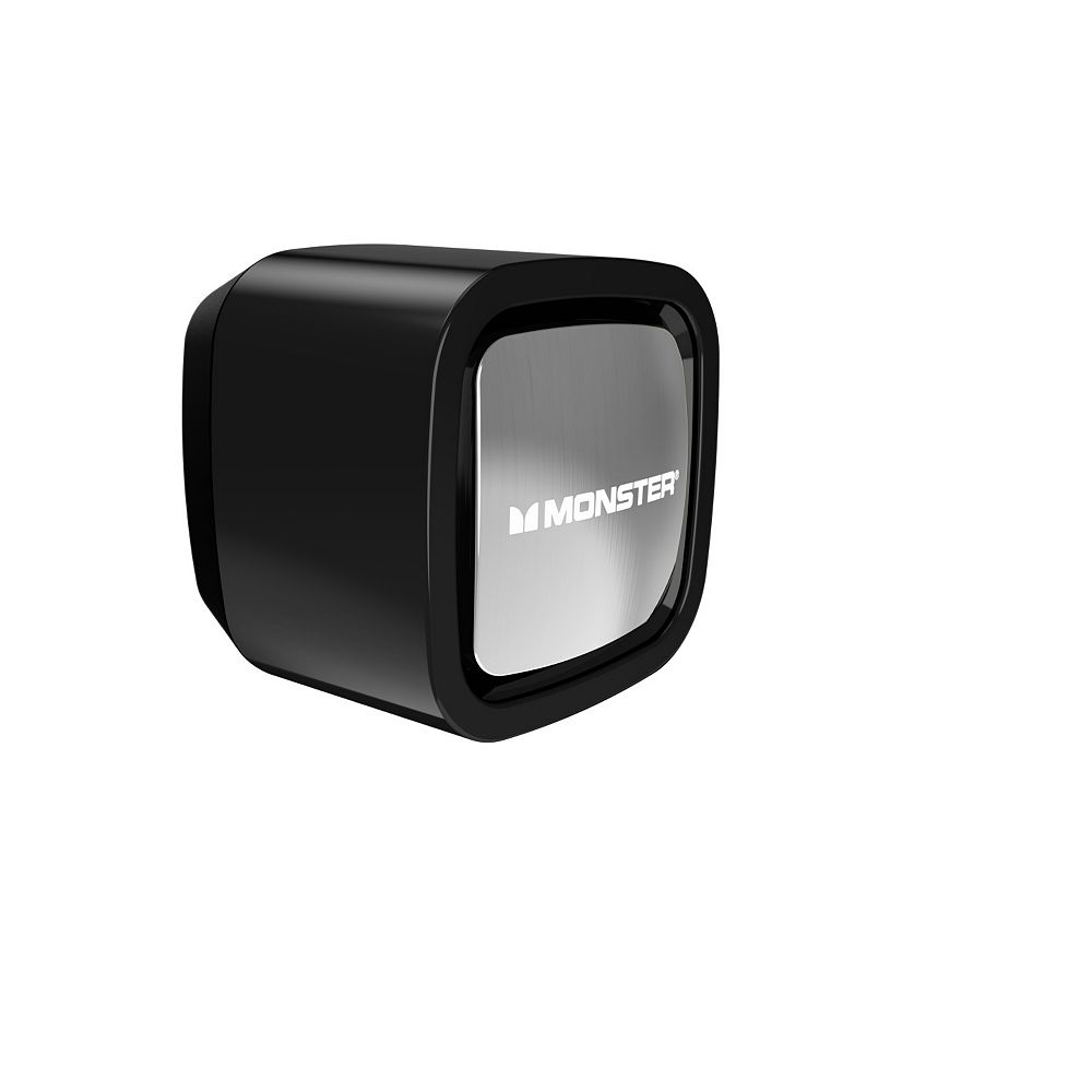 Monster Dual USB Wall Charger Black The Home Depot Canada