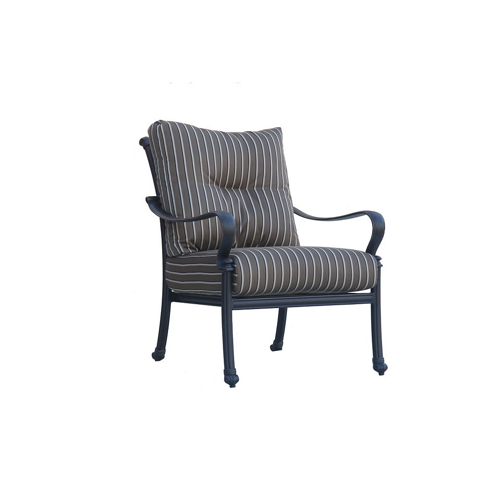 Onsight Panacea High Back Patio Club Chair With Cushions The Home Depot Canada Onsight Panacea High Back Patio Club, High Back Patio Chairs Canada