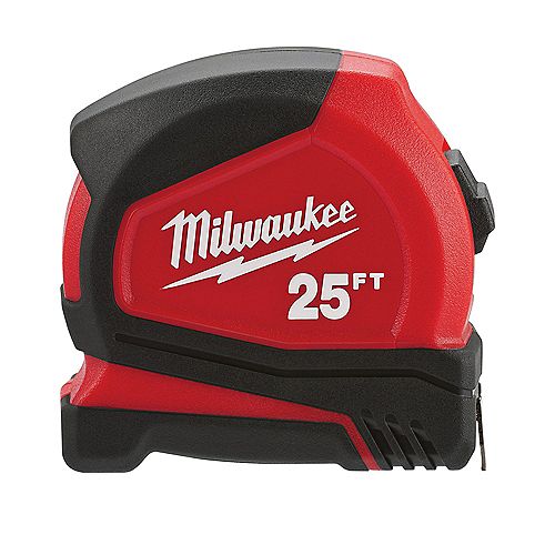 25 ft. Compact Tape Measure with 12 ft. Reach