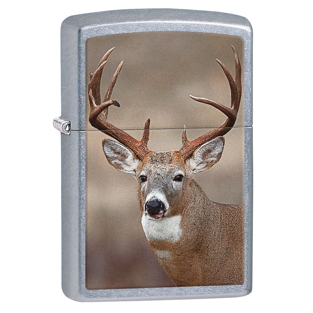 Zippo Deer Street Chrome The Home Depot Canada