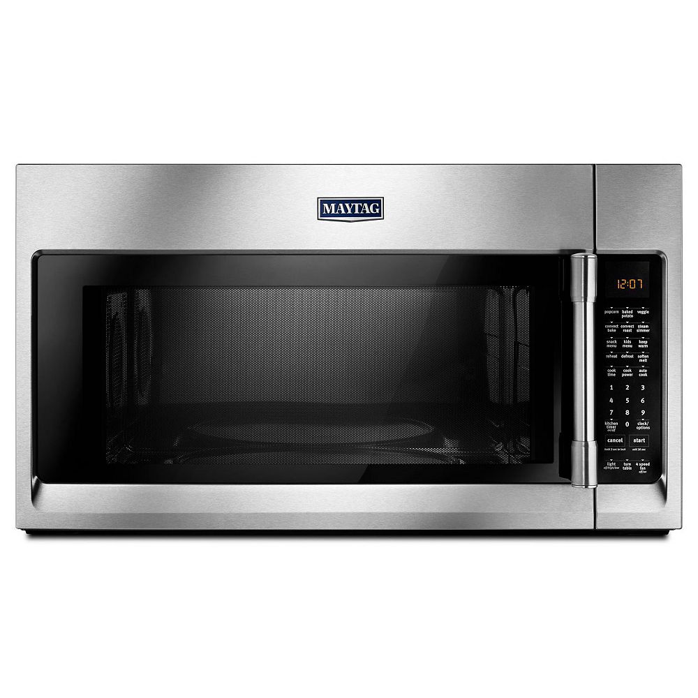 Maytag 1.9 cu. ft. Over the Range Convection Microwave in Fingerprint