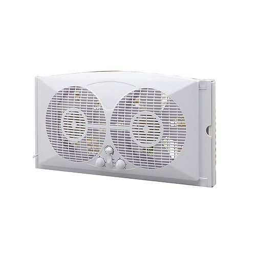 9-inch Twin Window Fan