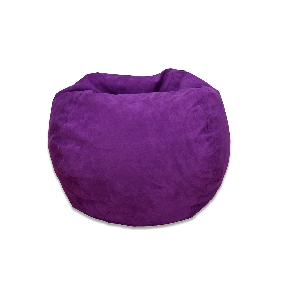 Ace Casual Furniture Large Microsuede Bean Bag Chair in ...