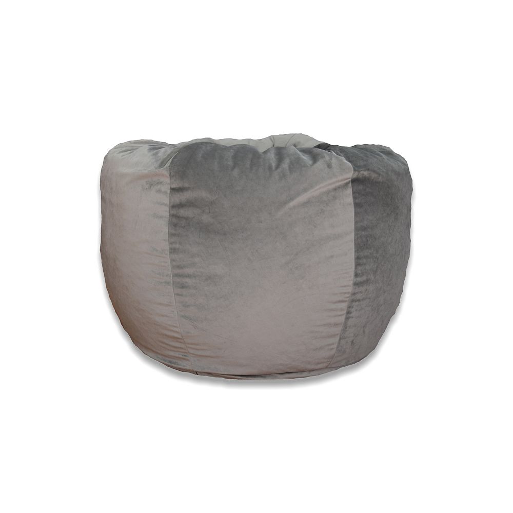 Ace Casual Furniture XLarge Washed Velvet Bean Bag The Home Depot Canada