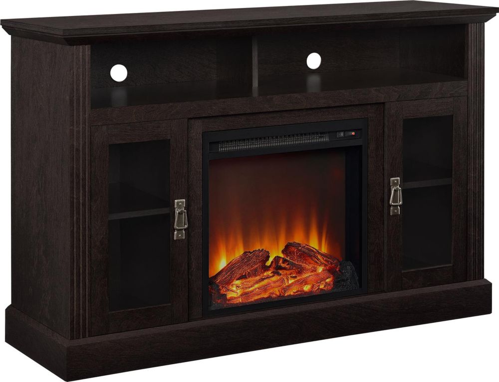 Chicago 70 lb. Capacity Electric Fireplace Entertainment Console for 50