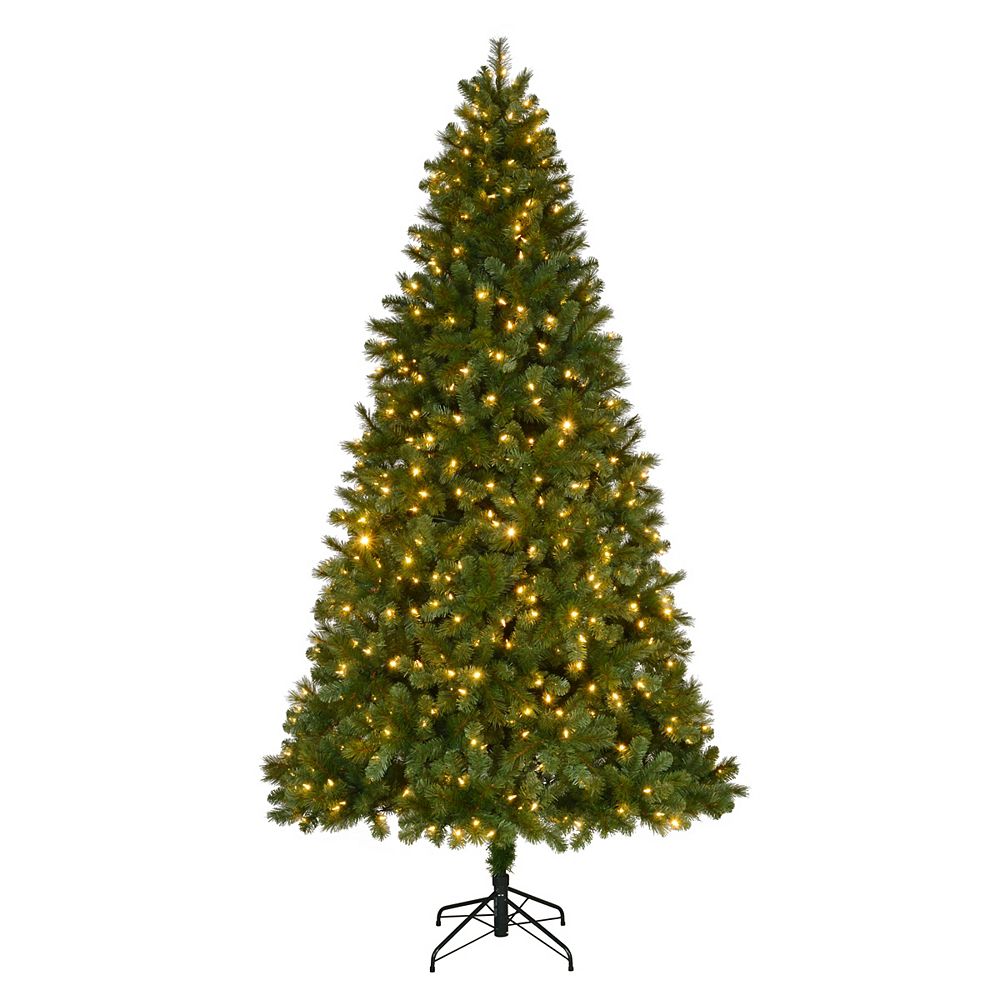 Home Accents 9 ft. Fraser Spruce Quick Set Christmas Tree | The Home