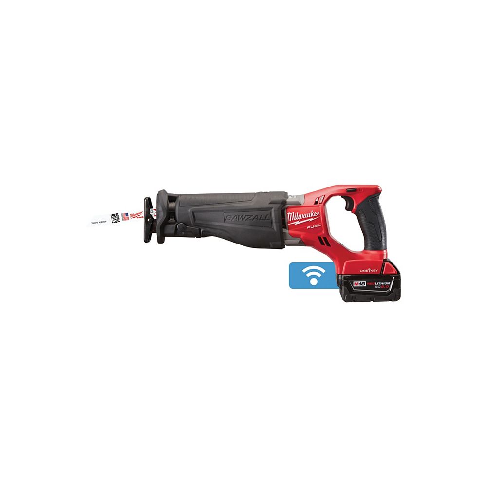 Milwaukee Tool M18 Fuel Sawzall Reciprocating Saw w/ OneKey Kit The