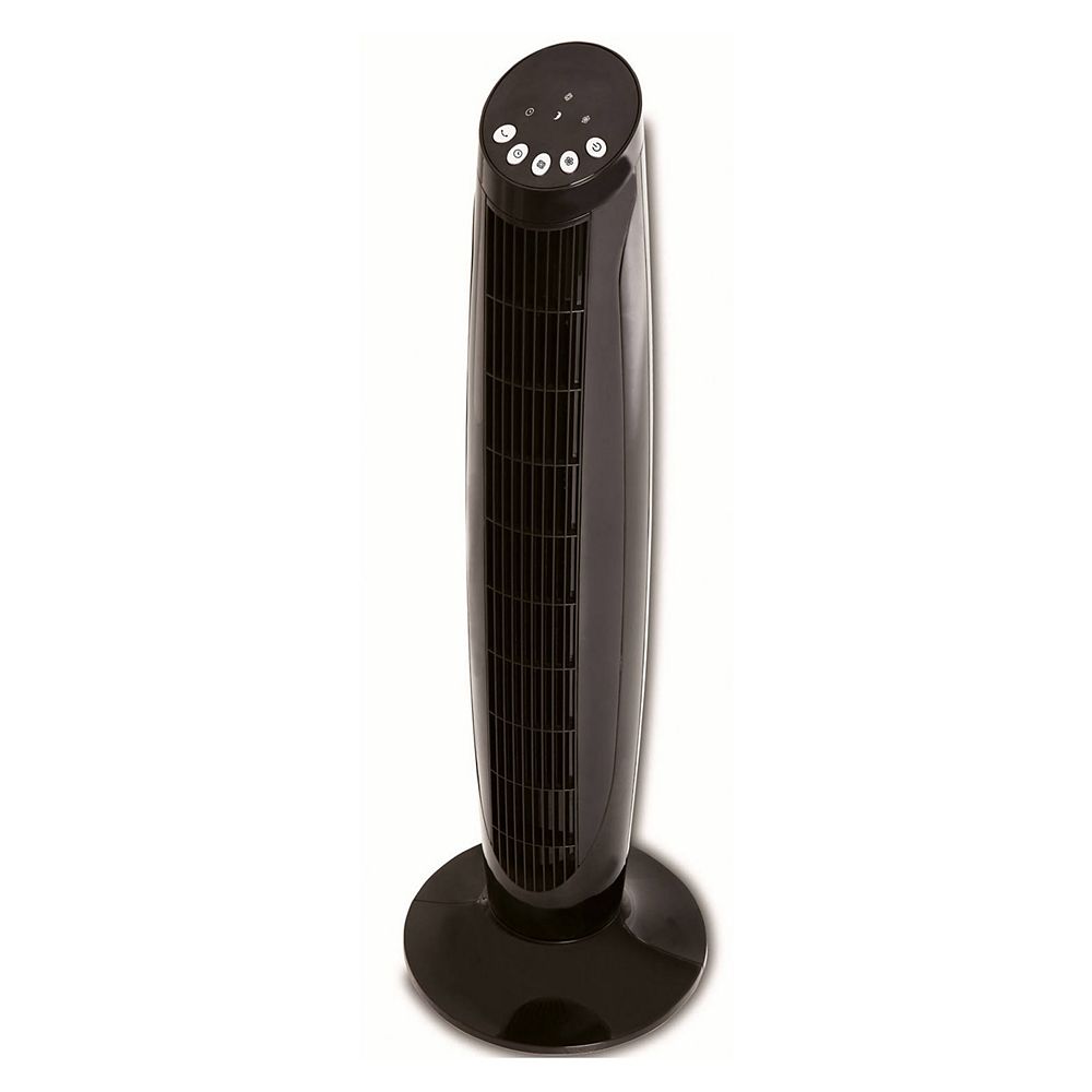 Ecohouzng 36 Inch Oscillating Tower Fan With Remote Ct40120t The Home Depot Canada